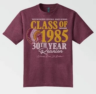 Class of 1985 30th Reunion T-Shirt Reunion shirts, Reunion t