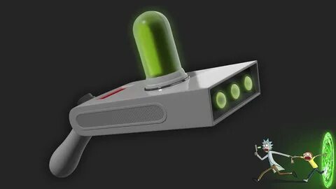 Rick and Morty - portal gun - #2 by XeroShadow - Works in Pr