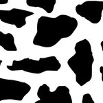 Colorful fabrics digitally printed by Spoonflower - Cow prin