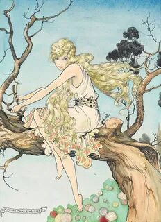 Florence Mary Anderson Fairytale art, Fairytale illustration