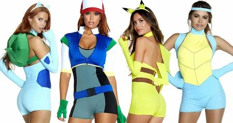 Sale sexy pokemon trainer costume in stock