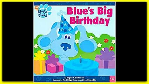 BLUE'S CLUES "BLUE'S BIG BIRTHDAY!" - Read Aloud Storybook f