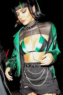 Kendall Jenner as Powerpuff Girl Buttercup - Halloween Party