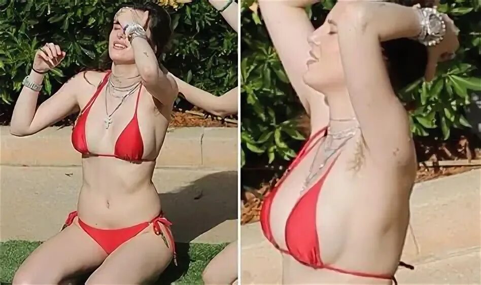 Bella Thorne Bikini Pics Ooze Sex Beer And Armpit Hair Free 