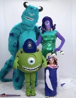 Monsters Inc Family - Halloween Costume Contest at Costume-W