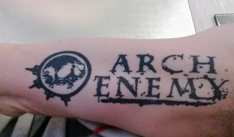 Arch Enemy Tattoo Arch enemy, Tattoos, Tattoo quotes