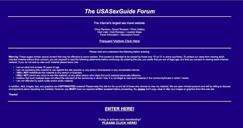 UsaSexGuide Review - Detailed Online Adult Platform Guide