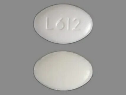 L612 White Football Pill