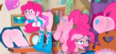 Pinkie Pie and Pinkie Pie get wedgies for their birthday (Uzzi) .