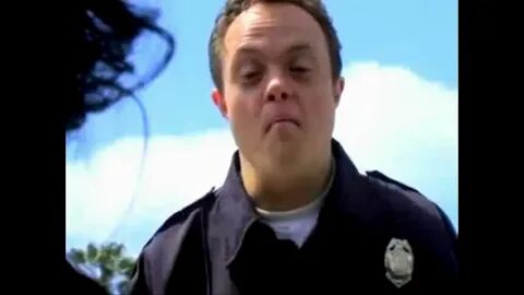 Retarded policeman, BOOBIES - YouTube