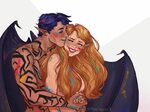 Feyre and Rhysand. Art by embaileyart on tumblr. in 2020 Fey