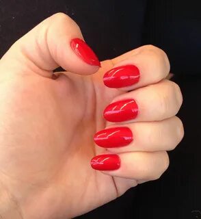 Pin by Julia Post on Hair & beauty Red nails, Nails, Fingern
