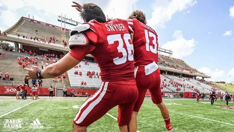 Louisiana Ragin’ Cajuns® Football on Twitter.
