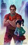 Wreck-It Ralph and Vanellope - 9GAG