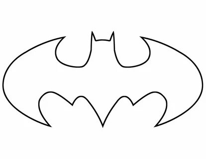 Batman Template Batman pumpkin stencil, Batman coloring page