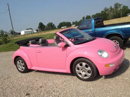 Pin by Rvinyl on Cars! Pink convertible, Volkswagen beetle, 