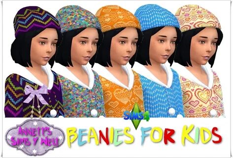 Annett's Sims 4 Welt: Beanie for Kids