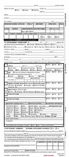 Blank Police Ticket Template Ticket template printable, Tick