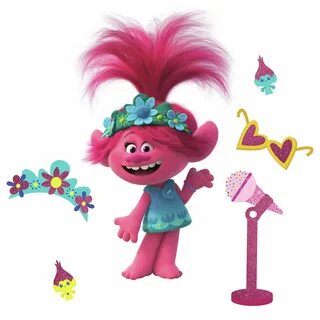 NEW TROLLS WORLD TOUR POPPY BOW CLIP TV & Movie Character To