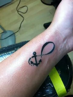 Infinity Anchor Small tattoos, Anchor tattoos, Infinity tatt