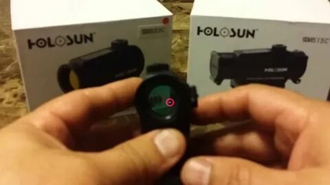 Holosun HS503C vs HS515C - YouTube