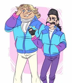 gaytonyprince: "bfs in matching windbreakers feat. a few hea