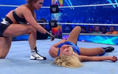 CHARLOTTE FLAIR WRESTLEMANIA 38 WARDROBE MALFUNCTION VIDEO L