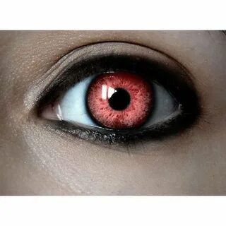 Red Contact Red contacts, Colored eye contacts, Halloween co