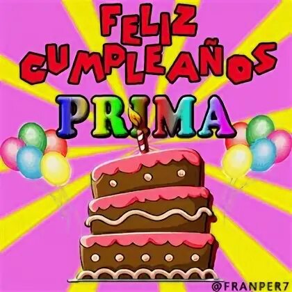 The Best 19 Happy Birthday Feliz Cumpleaños Prima Gif Con Mo