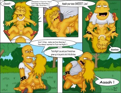 The Simpsons- Gang Bang Porn Comics