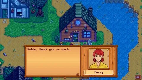 Stardew Valley - Buying Pam a House Cutscenes (All Options) 