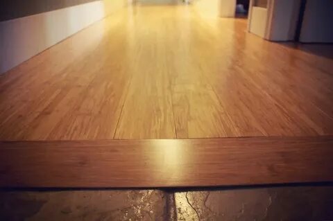 How to Connect Tile and Hardwood Floors Bamboo flooring, Flo