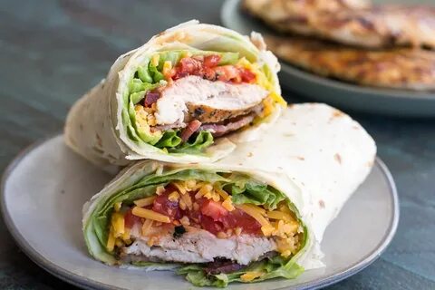 Spicy Chicken Bacon Ranch Wrap - Easy Wrap Recipes Recipe Wr