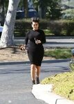 Kris Jenner in Tight Dress out in Hollywood GotCeleb
