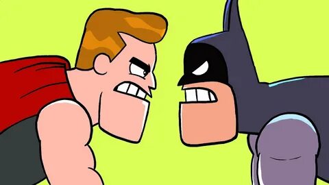 BATMAN VS THOR - MARVEL VS DC - YouTube