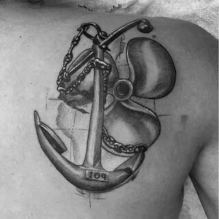 50 Propeller Tattoo Ideas For Men - Bladed Fan Designs Marqu