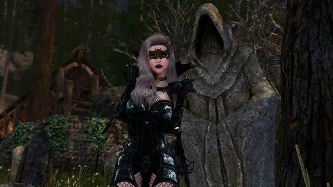 raven a vampire standalone cbbe follower at skyrim special e