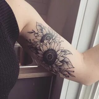 Sunflowers for Nadine . Thanks girl! Sunflower tattoo should