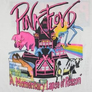 Pink Floyd Shirt Vintage tshirt 1987 A Momentary Lapse Of Re