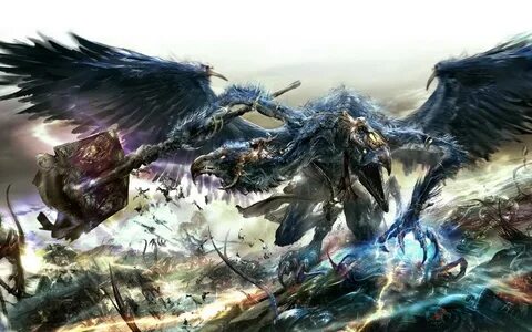 Fantasy Art Tzeentch работа Warhammer 40000 wallpaper AllWal