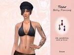Sims 4 CC: Best Belly Rings & Belly Button Piercings - Fando