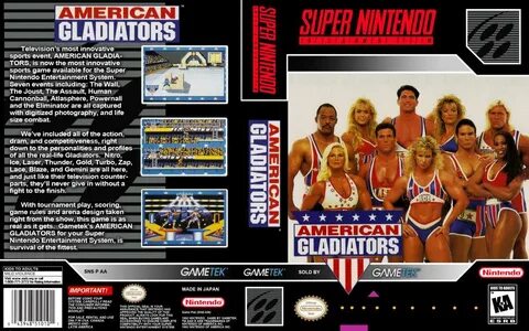 American Gladiators - Super Nintendo VideoGameX