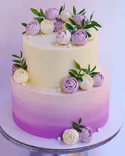 By @cake_khv Цветочные торты, Свадебные торты, Красивые торт