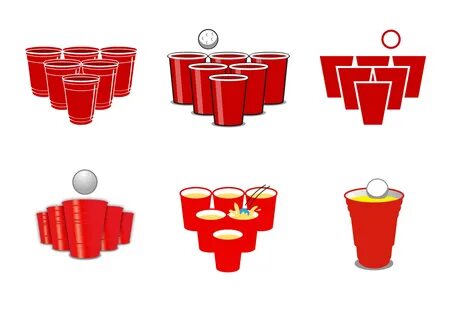 Free Beer Pong Vector Beer Pong Party, Free Beer, Art Party, Aesthetic Ip.....