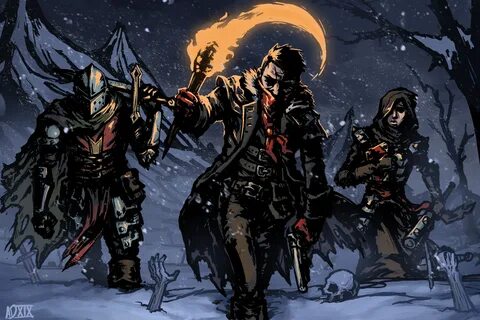 Carrying the Flame (Darkest Dungeon) by ADePietro Darkest du