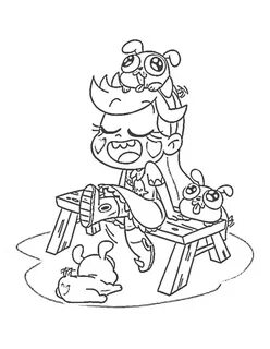 Cute Star Butterfly Coloring Page - Free Printable Coloring 