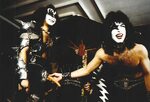 Luciano Viti - Ace Frehley and Gene Simmons of KISS Smiling 