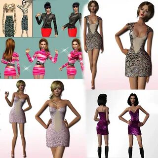 Скачать Sims 2 "Набор одежды для Ж (2020)" - Геймплей