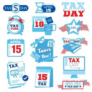 Tax Day Icon - Сток картинки - iStock