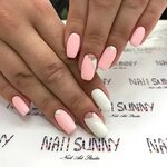23 Creative Ways to Wear Pink and White Nails - Page 2 of 2 